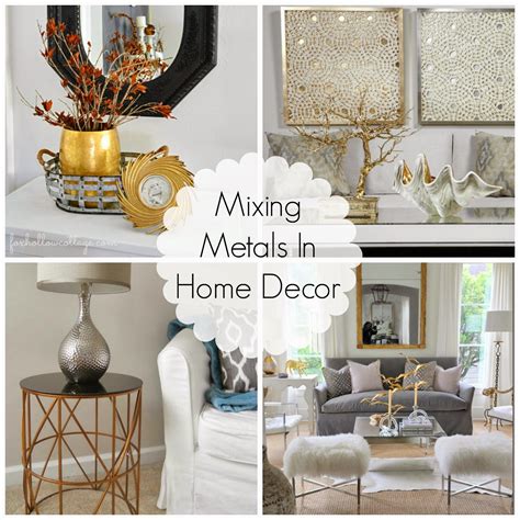 mixing metals in decorations